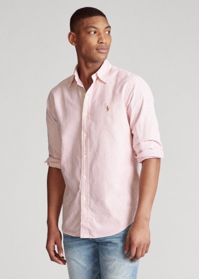 Men's Polo Ralph Lauren Classic Fit Cotton Shirts | 560319EMP